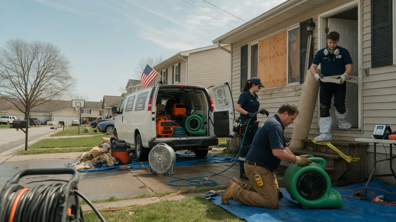 Water Damage Restoration in Reese, MI near me
